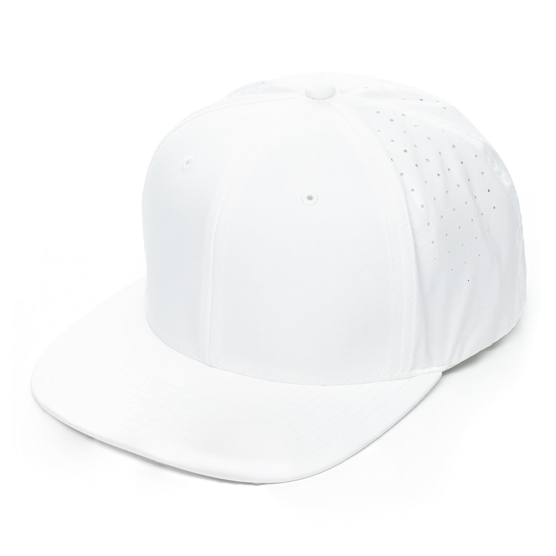 Performance Tech Hat, Melin equivalent, white performance hat. Custom branded 