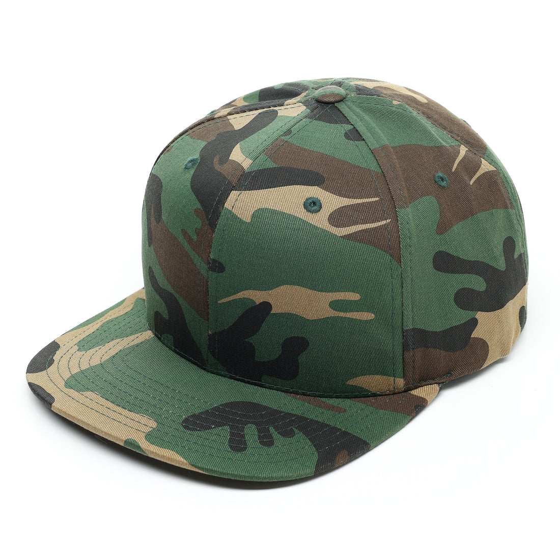 Camo Trucker Hat, Camo Flat Bill Trucker Hat, Richardson 510, Classic Flat Bill Trucker Hat, Snap back,Heather Gray, Custom Branded, Custom design hat